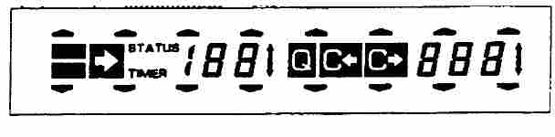 Trunking control head LCD